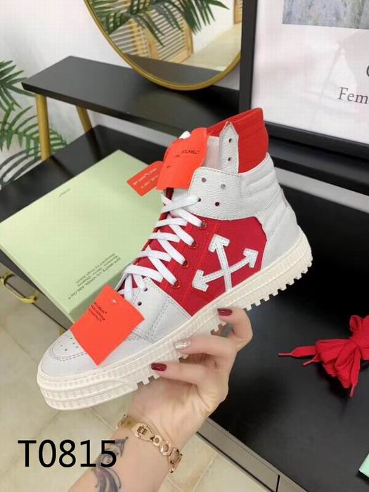 Off White Hi Shoes Wmns ID:201909c180